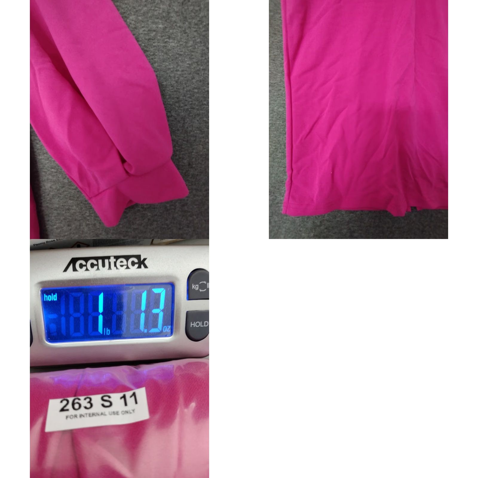 Pinko Womens Sheath Hot Pink Casual V-Neck 3/4 Sleeve Dress 3XL Size XXL / US 16-18 / IT 52-54 - 8 Thumbnail