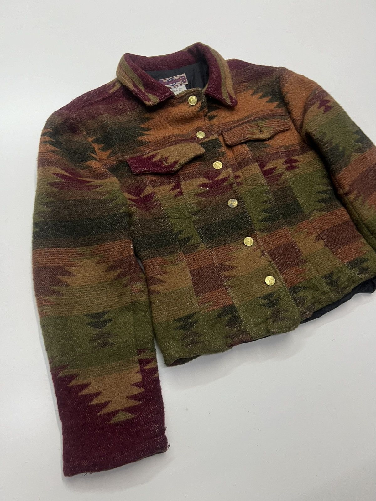 Native VINTAGE COSTELLO NATIVE WOOL JACKET Size M / US 6-8 / IT 42-44 - 2 Thumbnail
