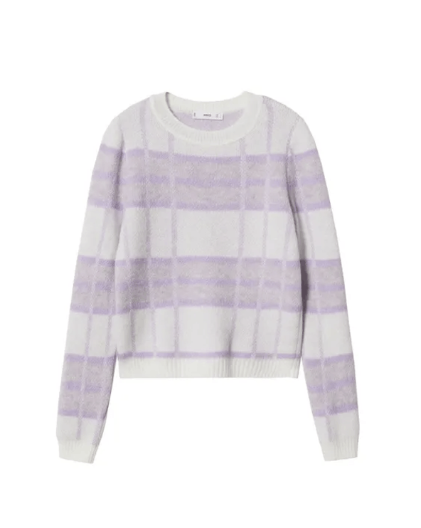 Mango Mango Checks knitted sweater Sweater Size XS / US 0-2 / IT 36-38 - 1 Thumbnail