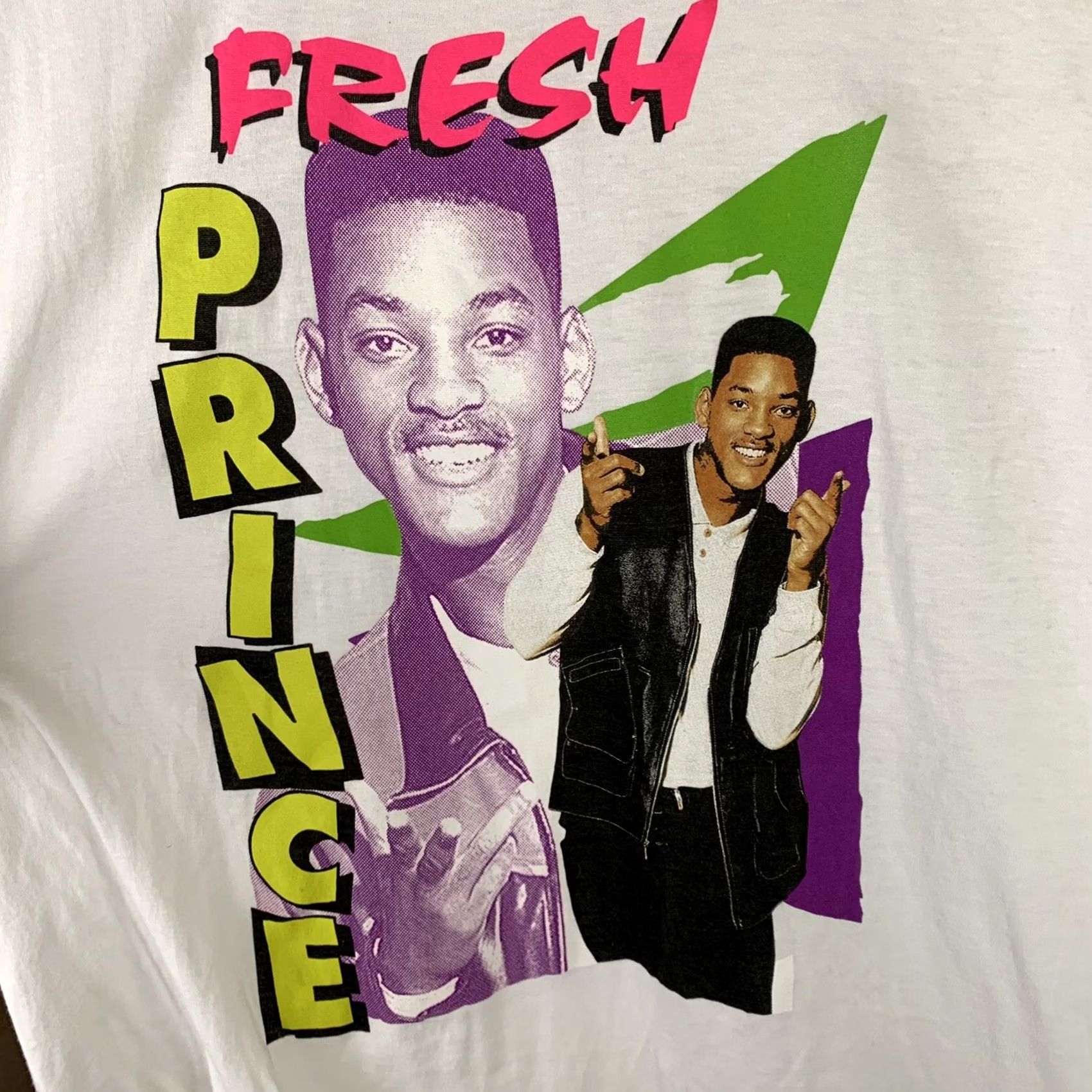 Vintage Rare Will Smith The Fresh Prince Limited Merch Collectable S/S Shirt Large Size US L / EU 52-54 / 3 - 2 Thumbnail