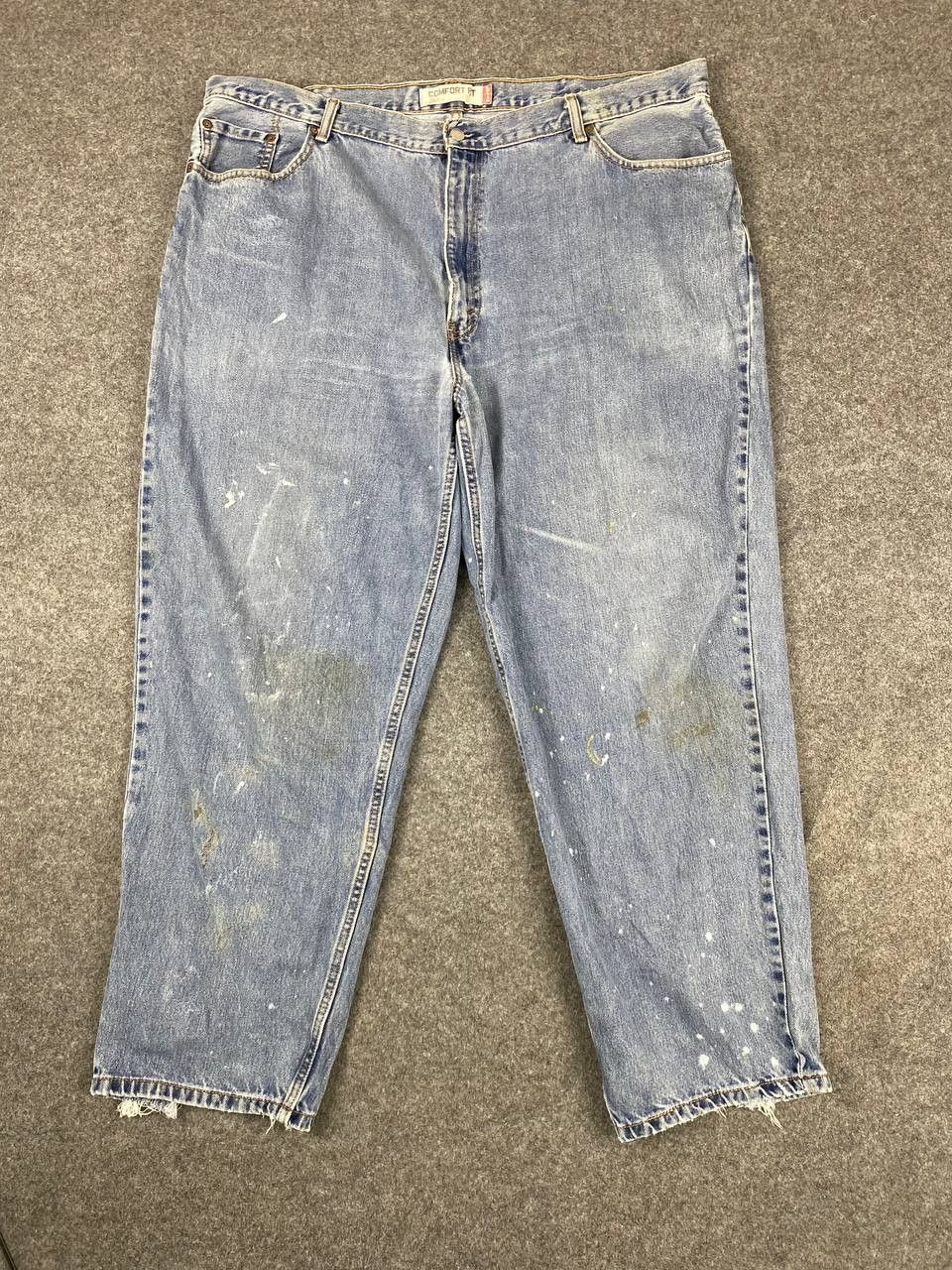 Levi's vintage levis 560 comfort fit paint splattered distressed Size US 44 / EU 60 - 10 Thumbnail
