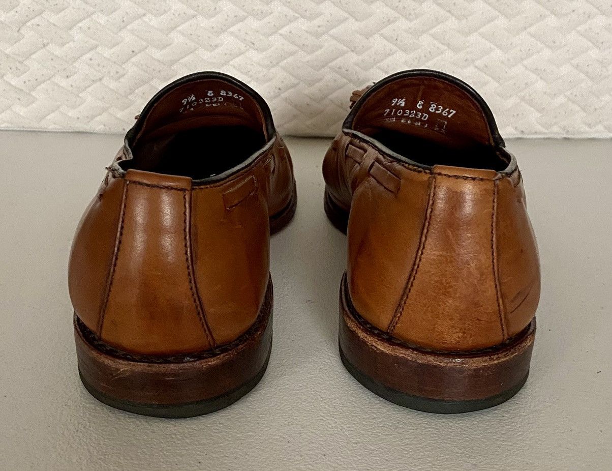 Allen Edmonds AE 🇺🇸 tobacco leather Grayson tasseled vamp 9.5 E Made in USA Size US 9.5 / EU 42-43 - 9 Thumbnail