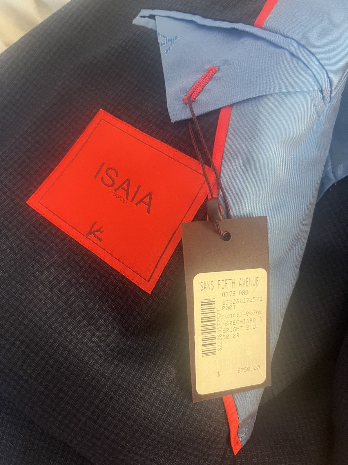 Isaia ISAIA Marechiaro Suit – Size 50 (40R) Size 40R - 3 Thumbnail