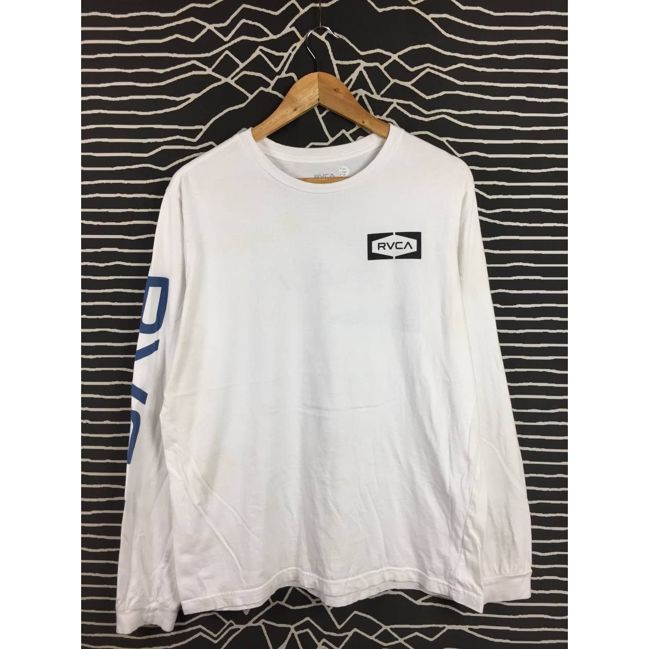 RVCA × Vintage RVCA Big Logo Regular Fit Surf Skate Longsleeve Tee Size US L / EU 52-54 / 3 - 7 Thumbnail