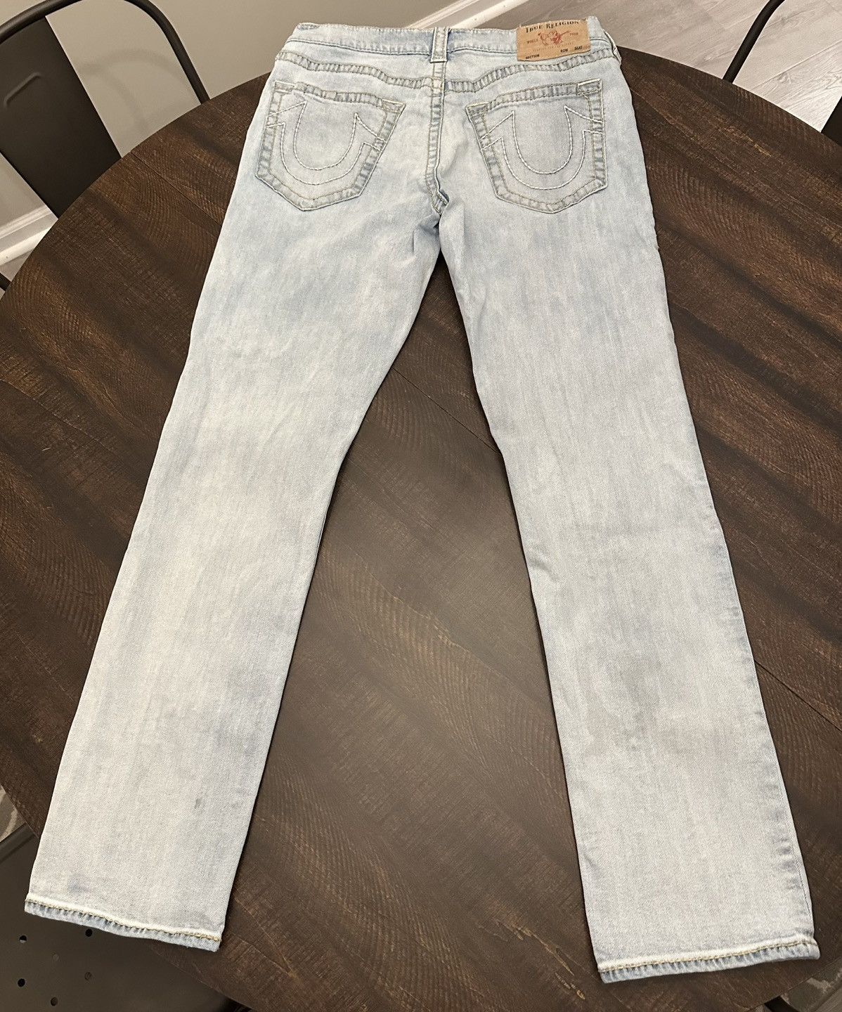 True Religion True Religion Ricky Relaxed Straight Men’s 34x33-Spots- Size US 34 / EU 50 - 2 Thumbnail