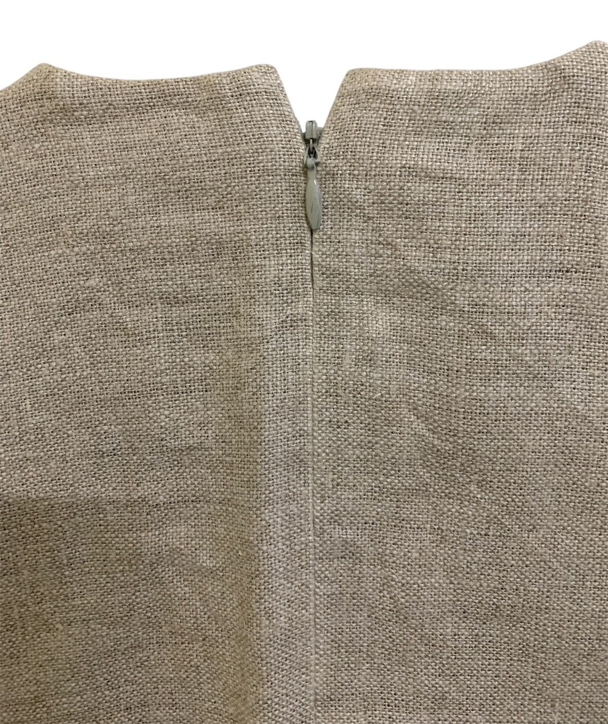 Celine 💥Celine Phoebe Philo Linen Gilet Beige Tank Top Size S / US 4 / IT 40 - 5 Thumbnail