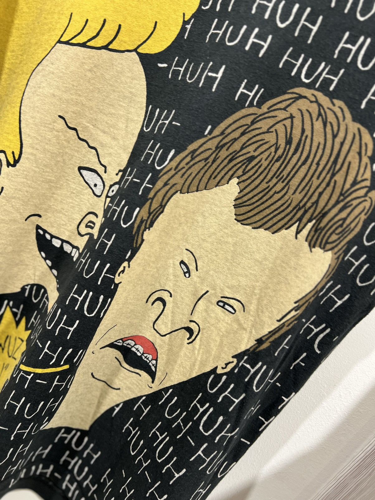 Cartoon Network × Mtv × Vintage Vintage 1993 MTV Beavis And Butthead HUH T Shirt XL Rare Size US XL / EU 56 / 4 - 12 Thumbnail