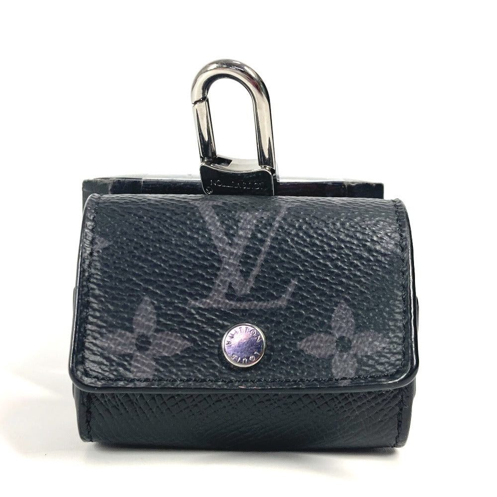 Louis Vuitton Louis Vuitton M00341 Tigers Llama Lv Earphone Pouch Airpods Air Pods Case Monogram Canvas Unisex Black Size ONE SIZE - 1 Thumbnail
