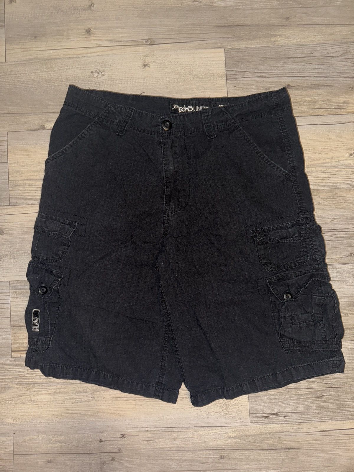 Ecko Unltd. × Southpole × Vintage ECKO CARGO SHORTS Y2K Size US 34 / EU 50 - 3 Thumbnail