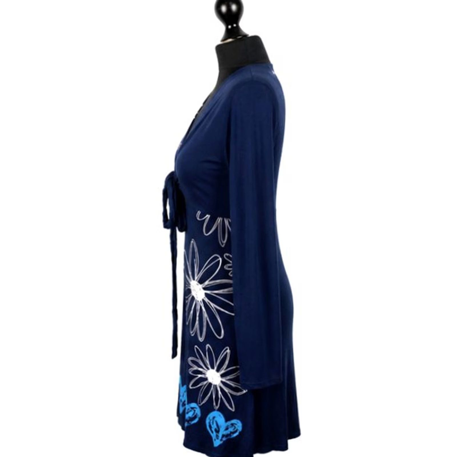 Desigual Desigual womens blue Dress Size S Size S / US 4 / IT 40 - 2 Thumbnail