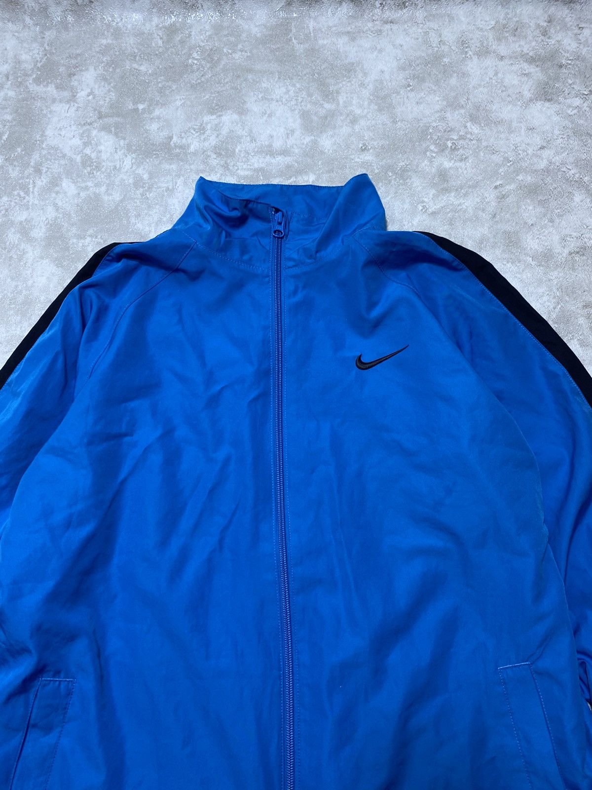 Nike Rare Vintage Nike Nylon Track Suit Y2K Swoosh Drill Size US 32 / EU 48 - 4 Thumbnail