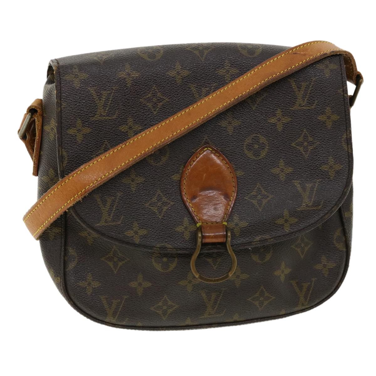Louis Vuitton LOUIS VUITTON Monogram Saint Cloud GM Shoulder Bag M51242 Size ONE SIZE - 1 Thumbnail