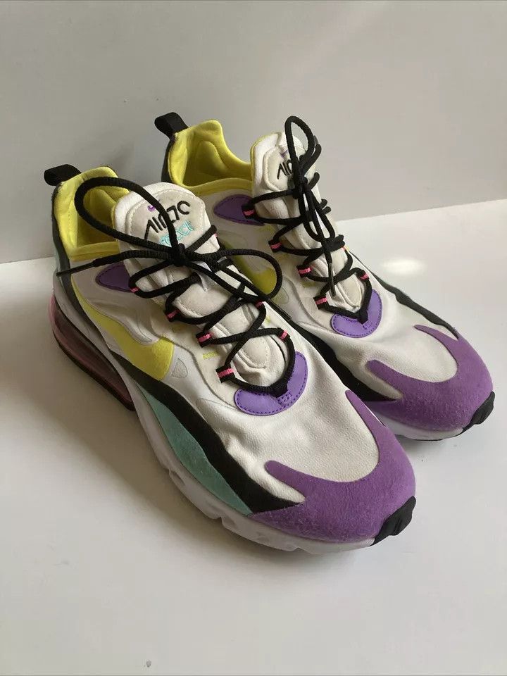 NIKE AIR MAX 270 REACT AT6174-001 Geometric Abstract
