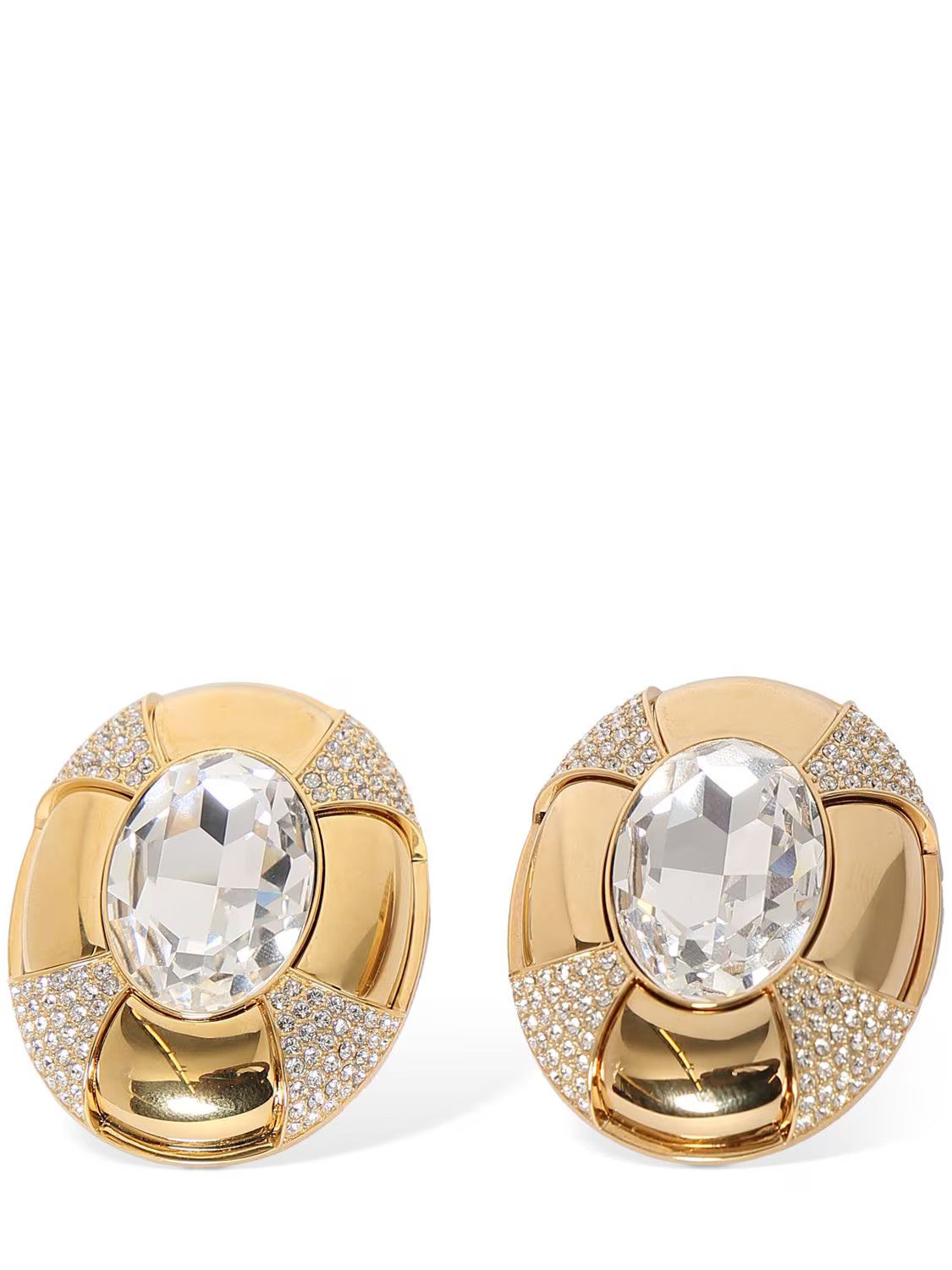 Saint Laurent Paris o1tp1o1224 Size: OS/Oversized Earrings in Golden Size ONE SIZE - 1 Preview