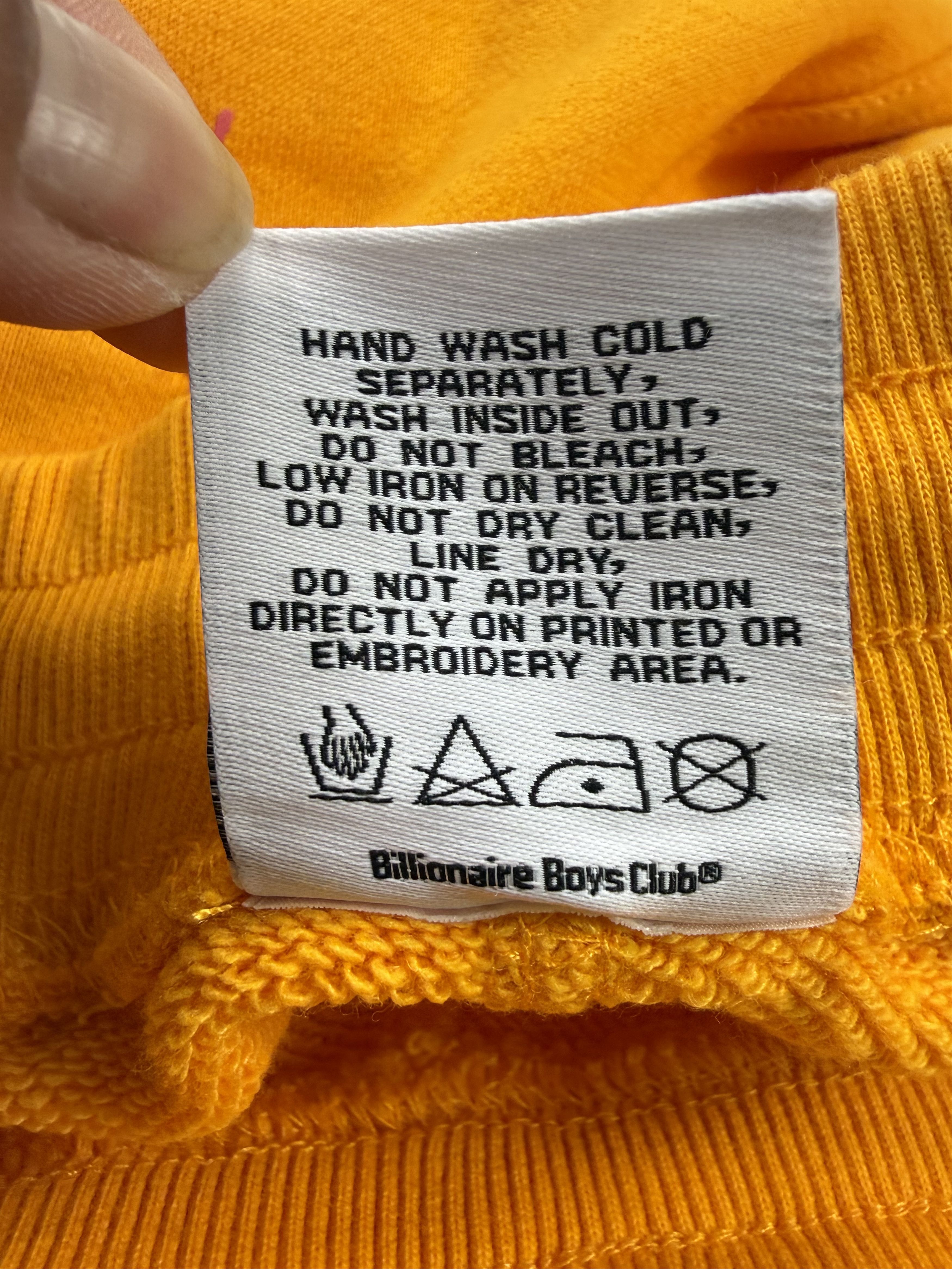 Billionaire Boys Club Billionaire Boys Club Orange Heart Mind Unity Sweats XXXL Size US 42 / EU 58 - 7 Thumbnail