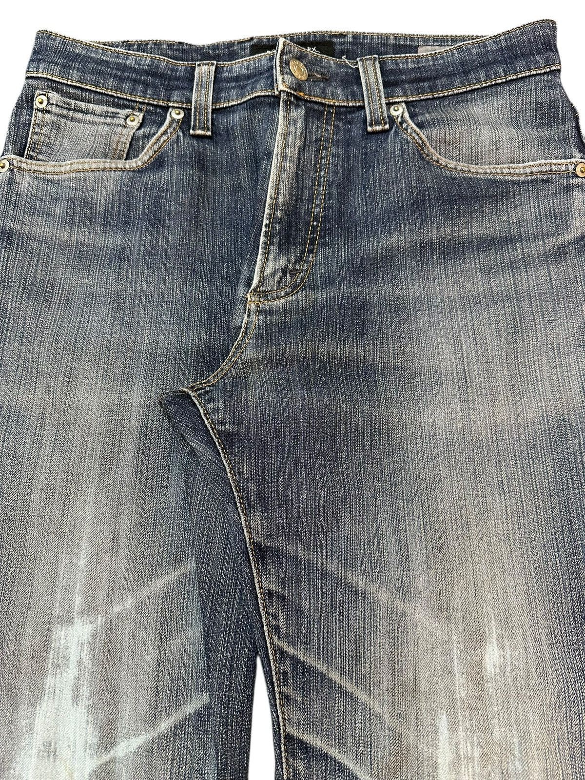 Edwin Vintage Japan Edwin Blue Faded Wash Style Baggy Jeans Size US 32 / EU 48 - 4 Thumbnail