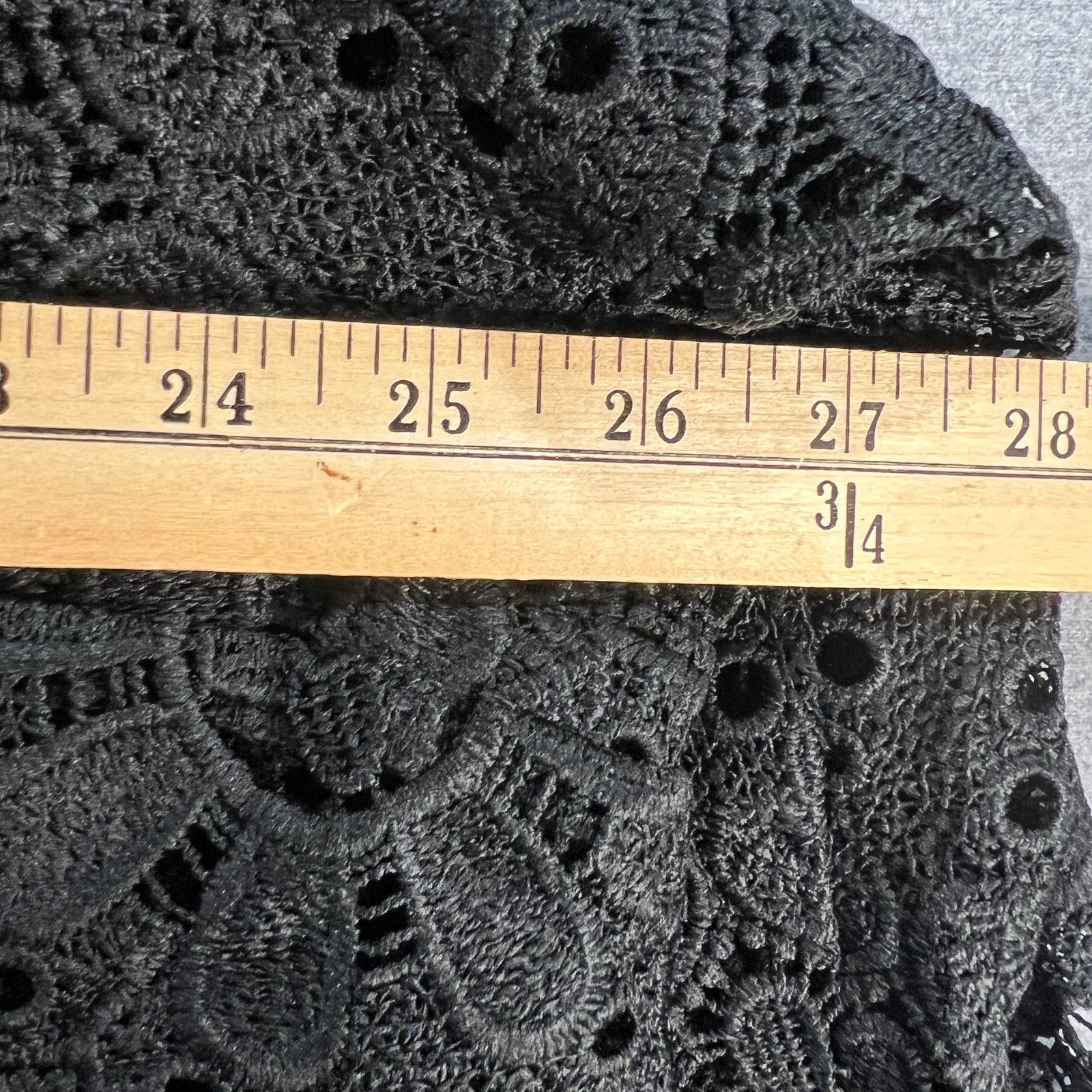 Other Susan Graver Occasions Crochet Lace 3/4 Sleeve Size 3XL / US 20-22 - 12 Thumbnail