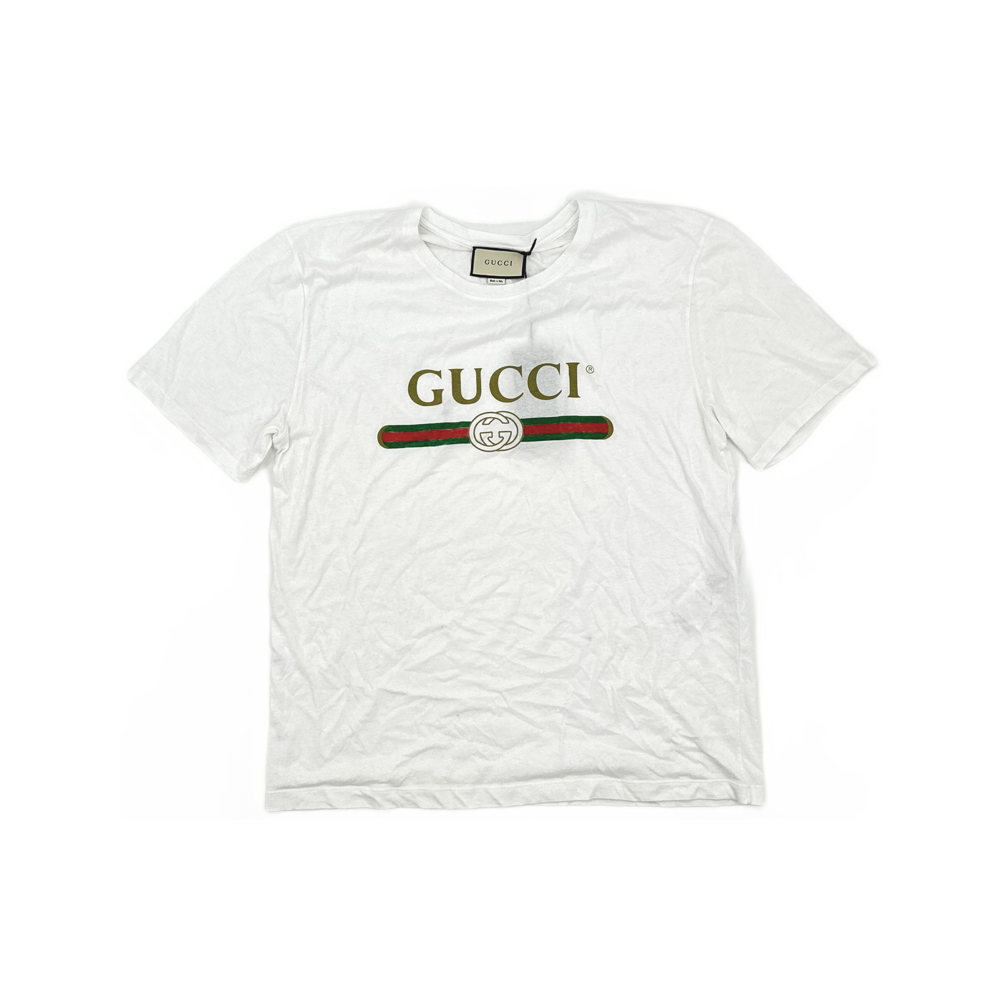 Gucci Gucci Logo Web Stripe T-Shirt Size XXL Size US XXL / EU 58 / 5 - 1 Thumbnail