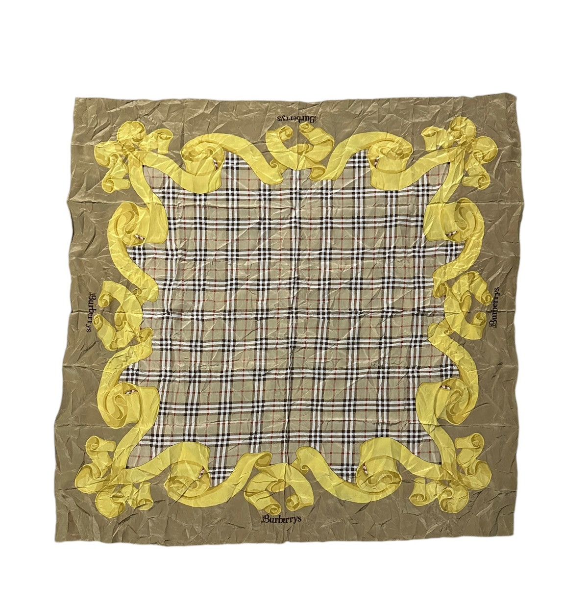 Burberry Burberry nova checked pure silk scarf Size ONE SIZE - 2 Thumbnail
