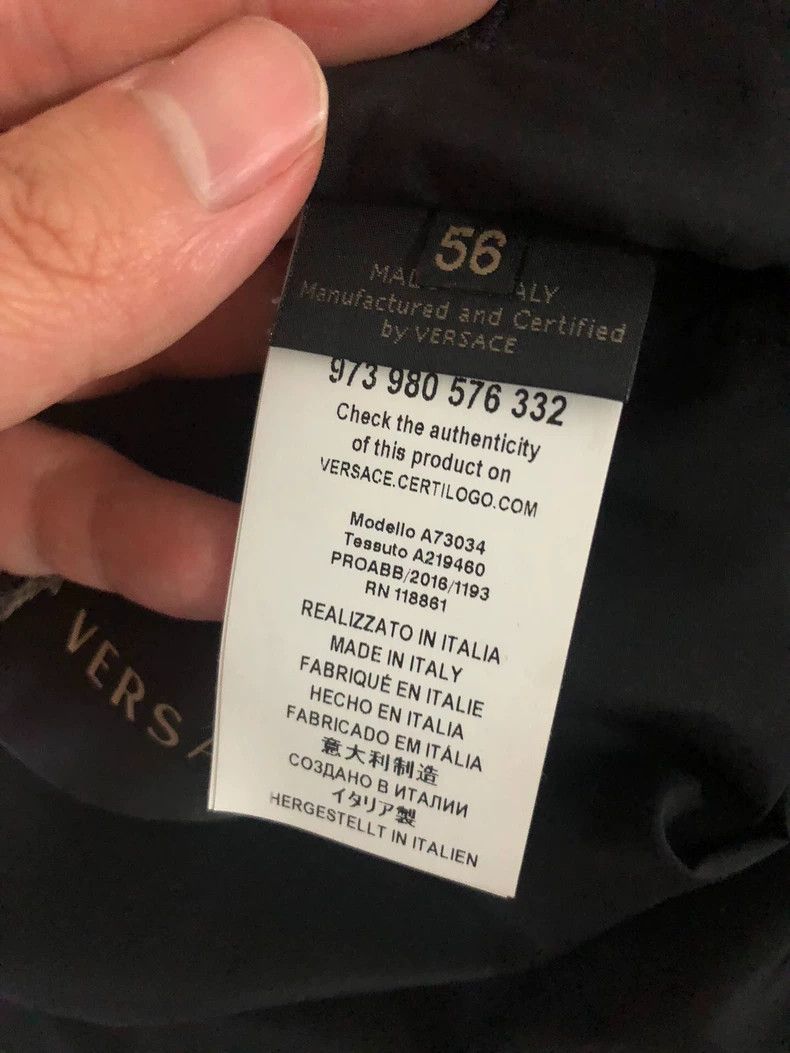 Versace Versace Lace jacket hoody Size US XL / EU 56 / 4 - 6 Thumbnail