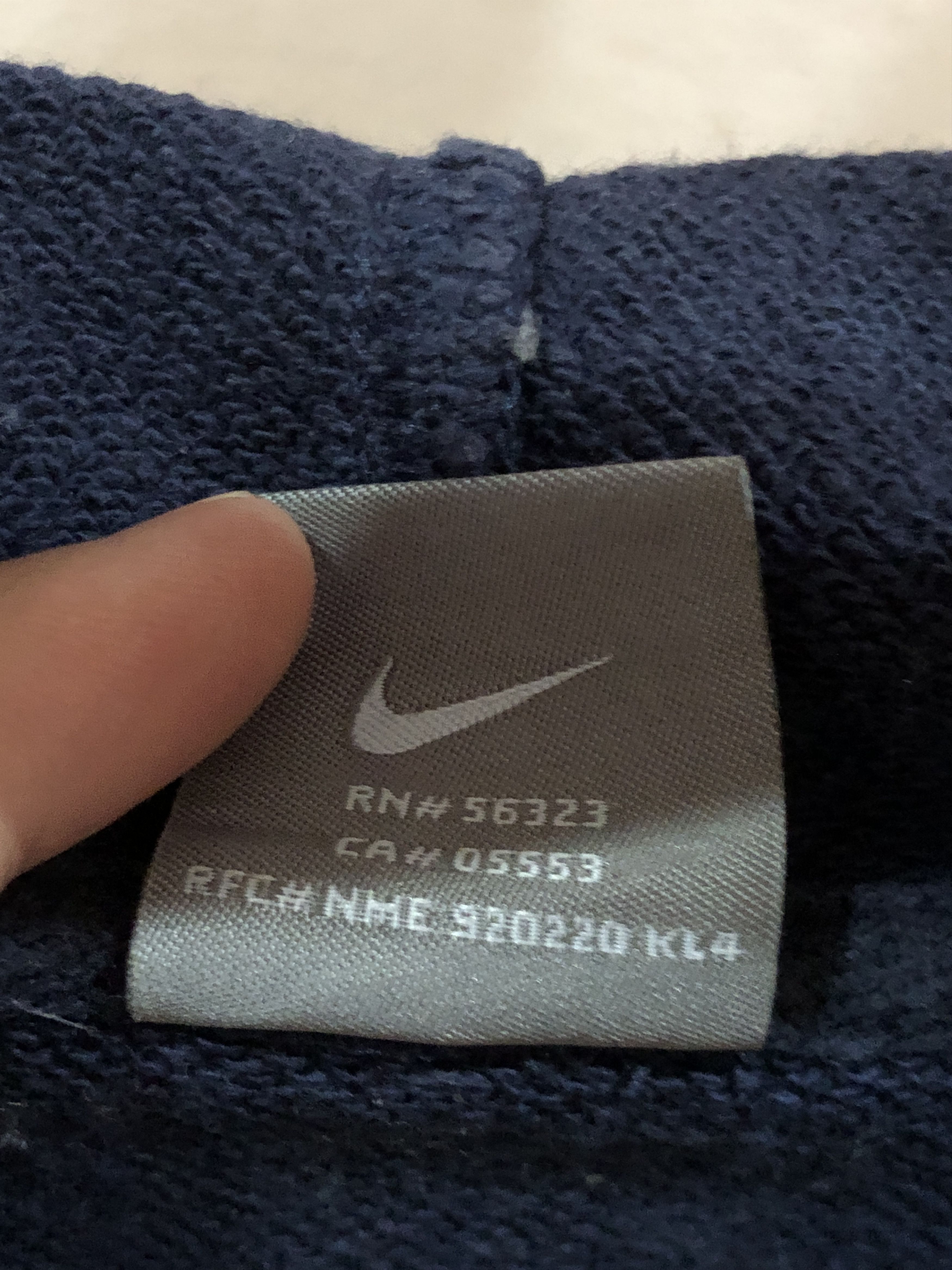 Nike Vintage Nike "Don't Sleep" Graphic Sun Faded hoodie. Size US L / EU 52-54 / 3 - 6 Thumbnail