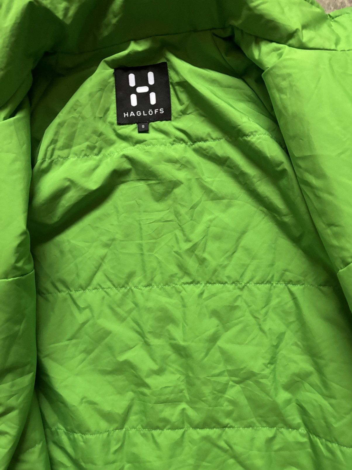Haglofs Crazy !!! green haglofs light puffer jacket Size US S / EU 44-46 / 1 - 10 Thumbnail