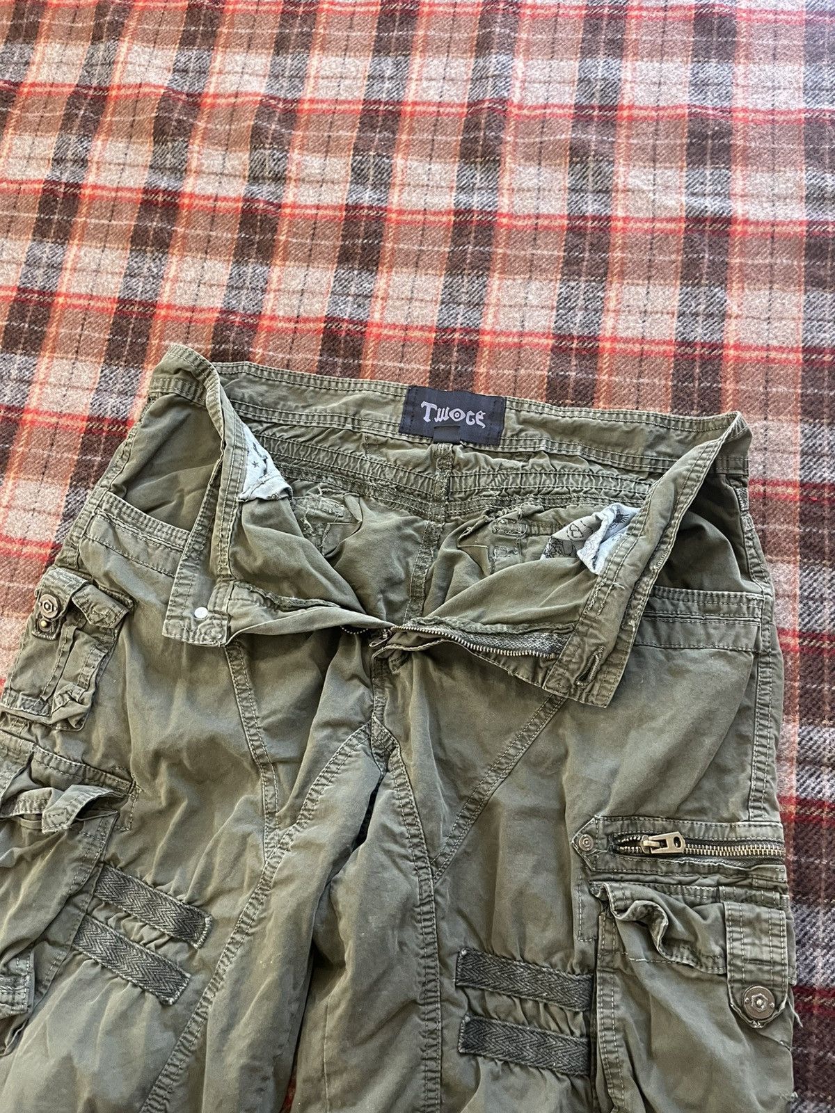 Waste(twice) Y2K 2000’s Twoce Multipocet Military Grunge Wear shorts 36 Size US 36 / EU 52 - 7 Thumbnail