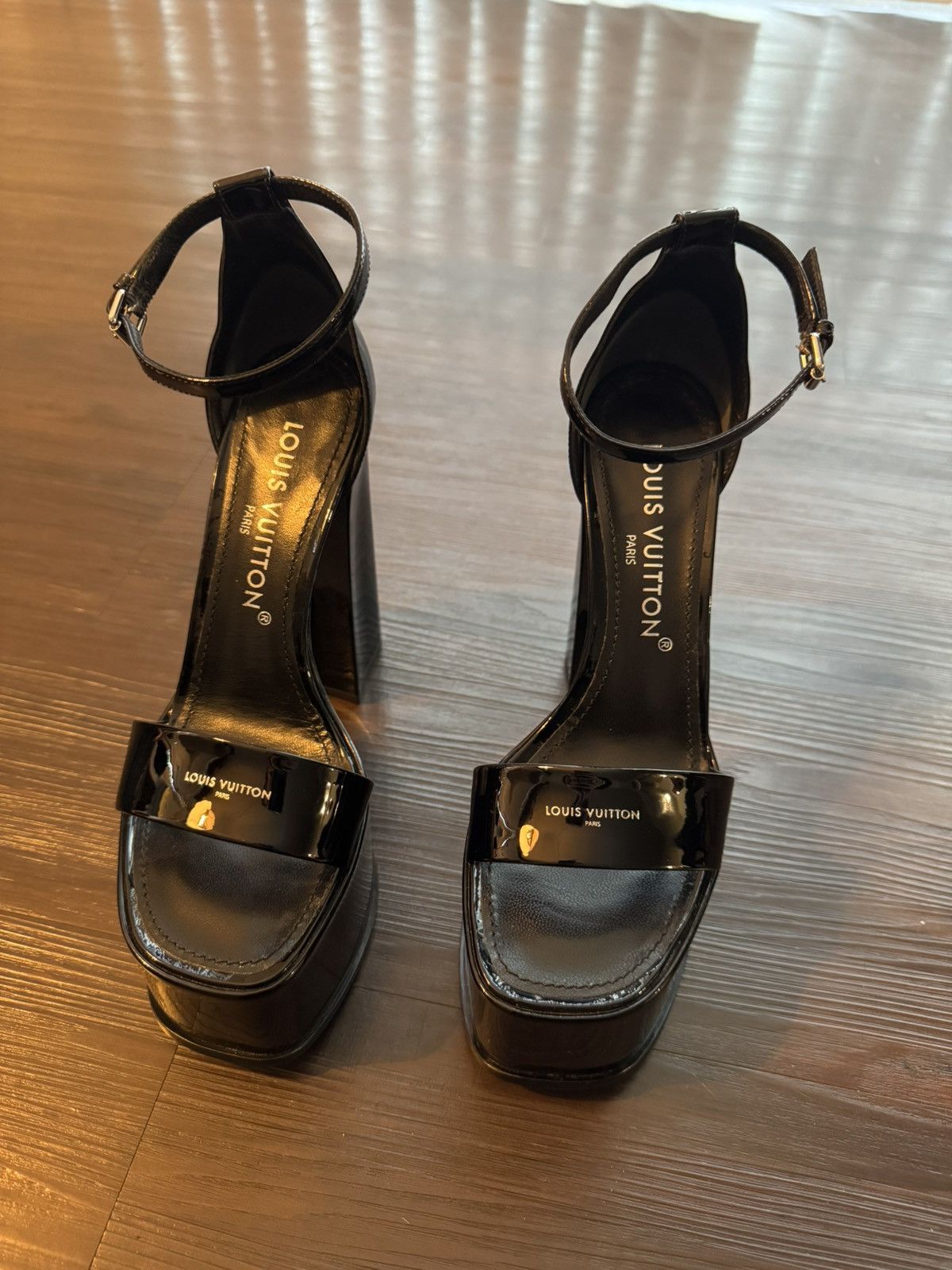 Louis Vuitton Fame Platform Sandal Size US 8 / IT 38 - 2 Thumbnail