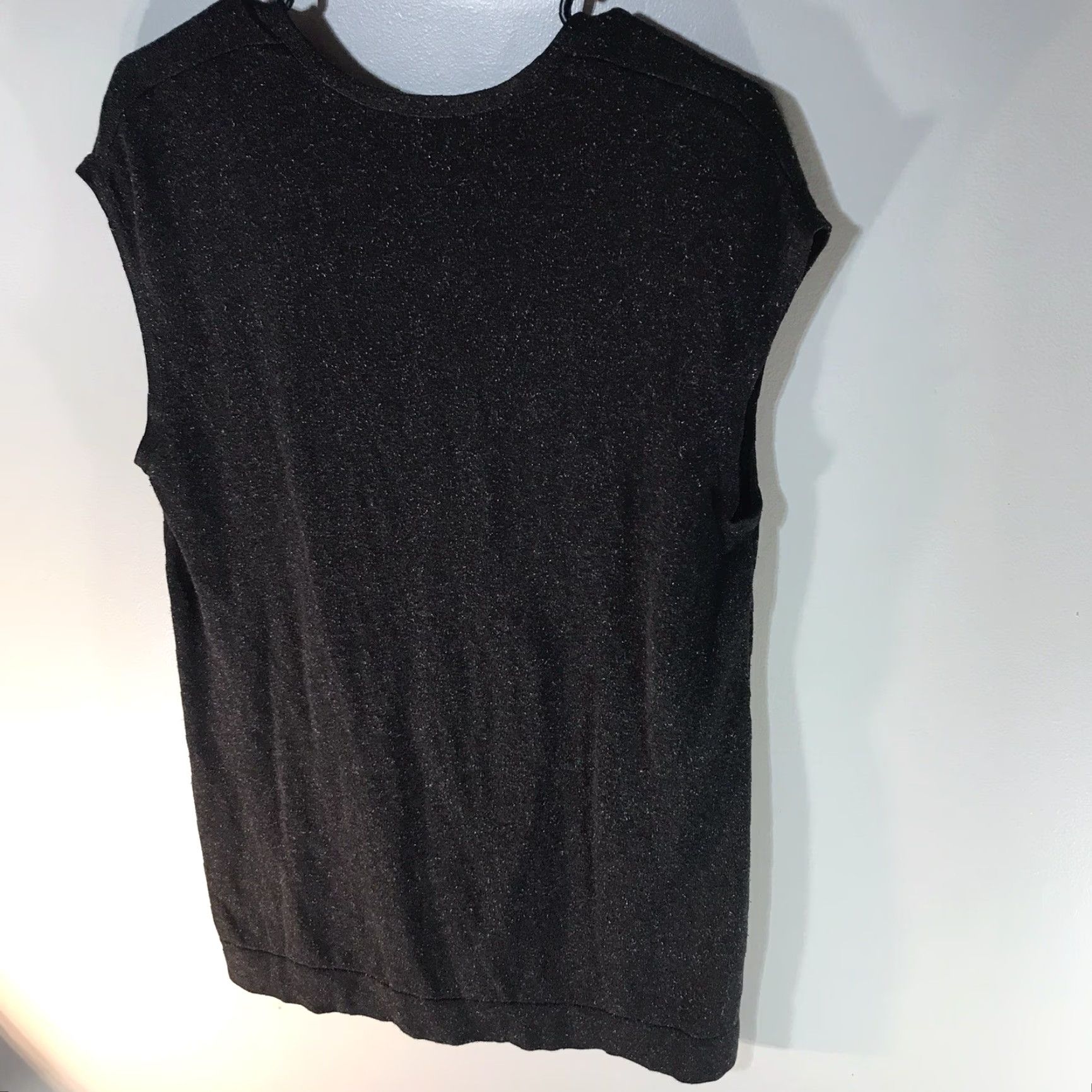 J. Jill J. Jill Gray Marled Pullover Sweater Womens Size M Silk Blend V-Neck Casual Size M / US 6-8 / IT 42-44 - 3 Thumbnail