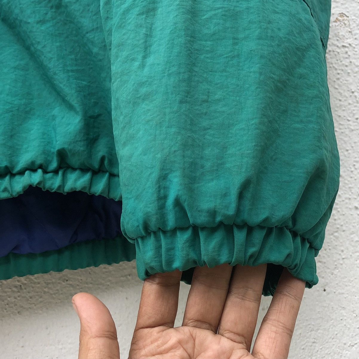 Adidas Vintage Rare/80s Adidas Big Logo Embroidered Nylon Jacket Size US L / EU 52-54 / 3 - 11 Thumbnail