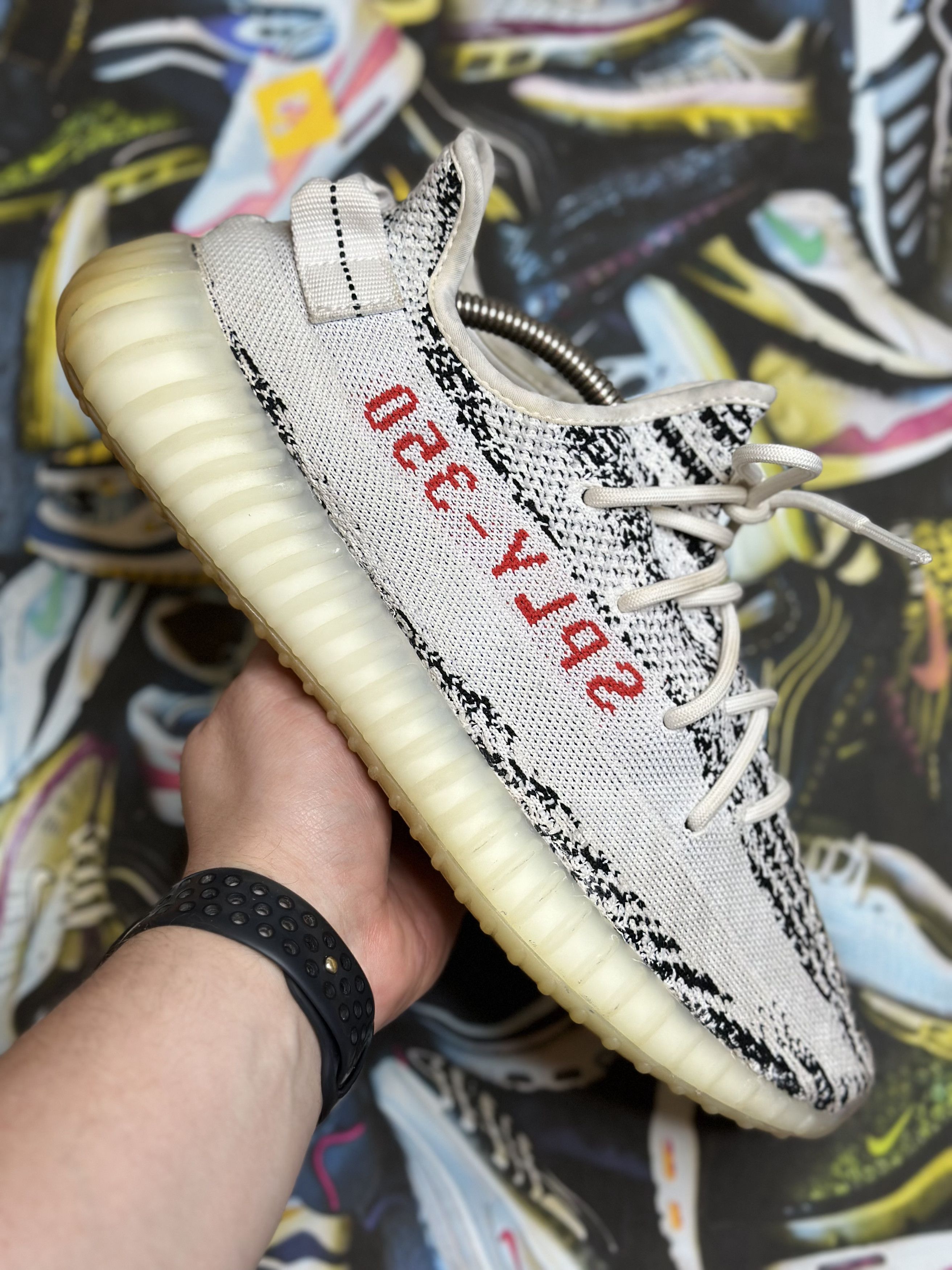 Yeezy Boost 350 Adidas Yeezy Off White Yellow Zebra Yeezy 350v2