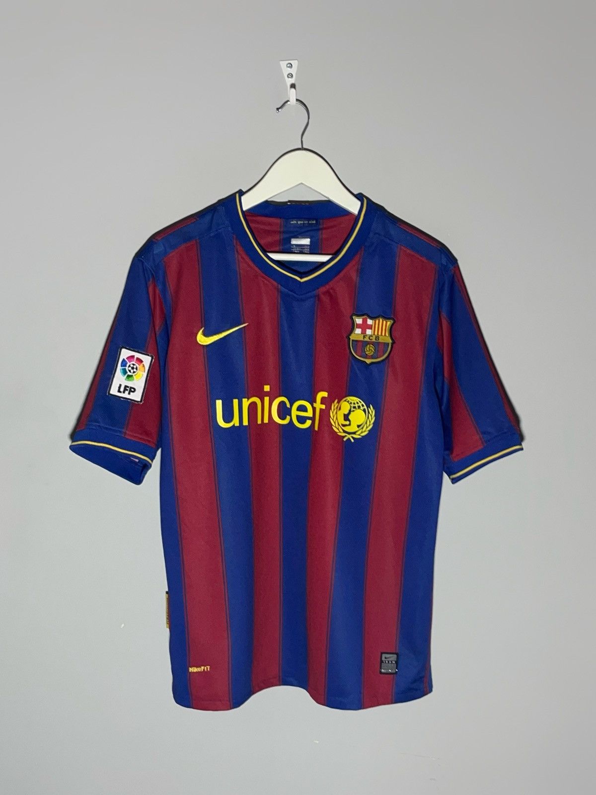 #10 Messi Barcelona F.C 2009/10 Nike Home Football Shirt