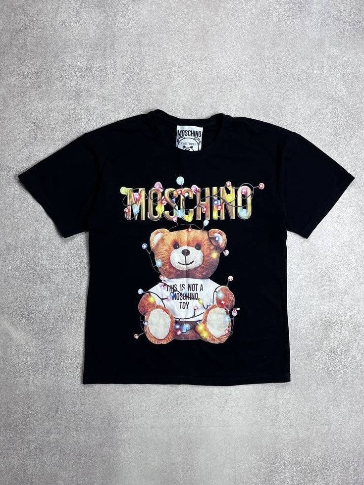 Moschino Vintage Moschino Couture Teddy Bear Toy T-shirt S Size US S / EU 44-46 / 1 - 1 Thumbnail