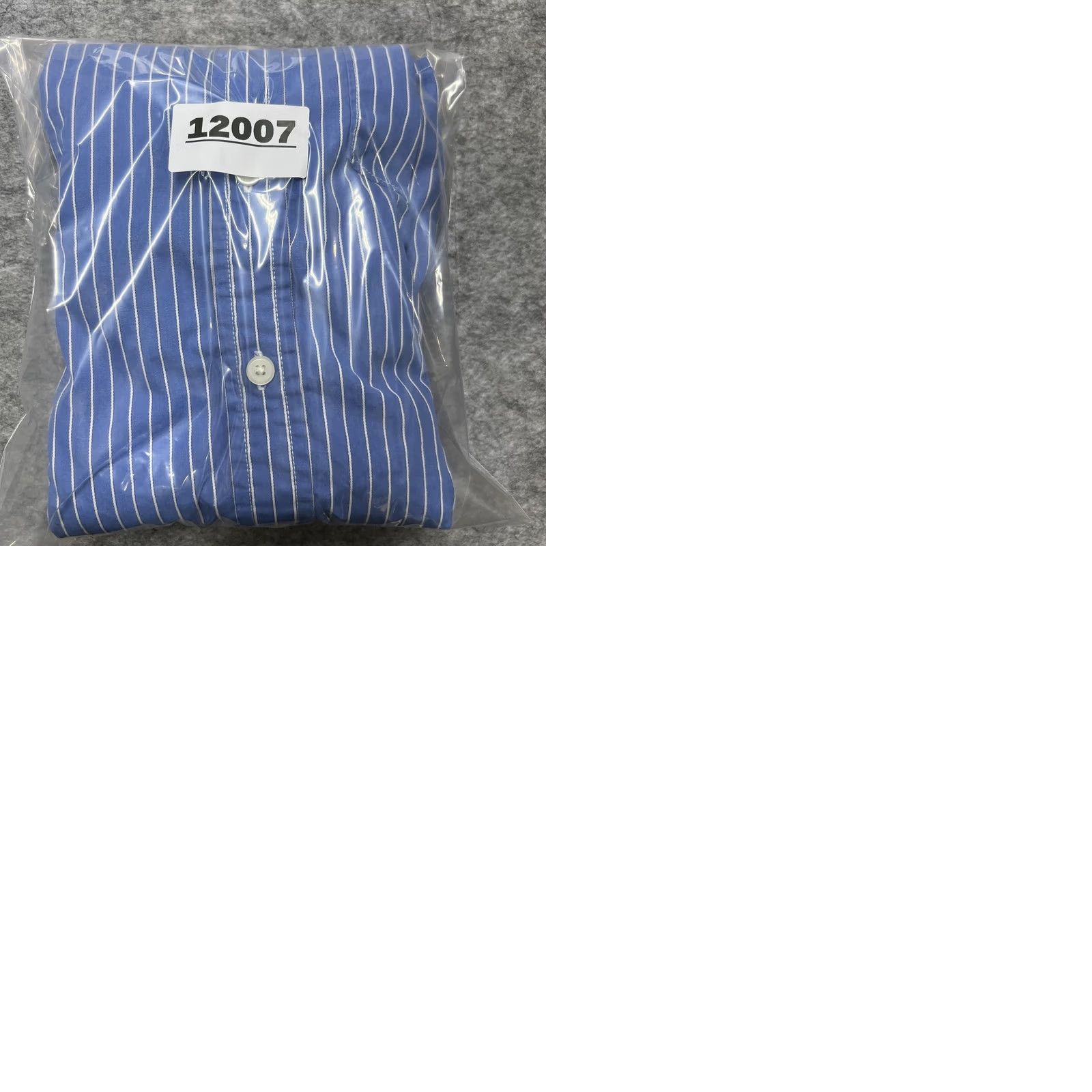 American Eagle Outfitters American Eagle Shirt Mens S Blue Stripe Long Sleeve Button Up Band Collar Preppy Size US S / EU 44-46 / 1 - 10 Thumbnail