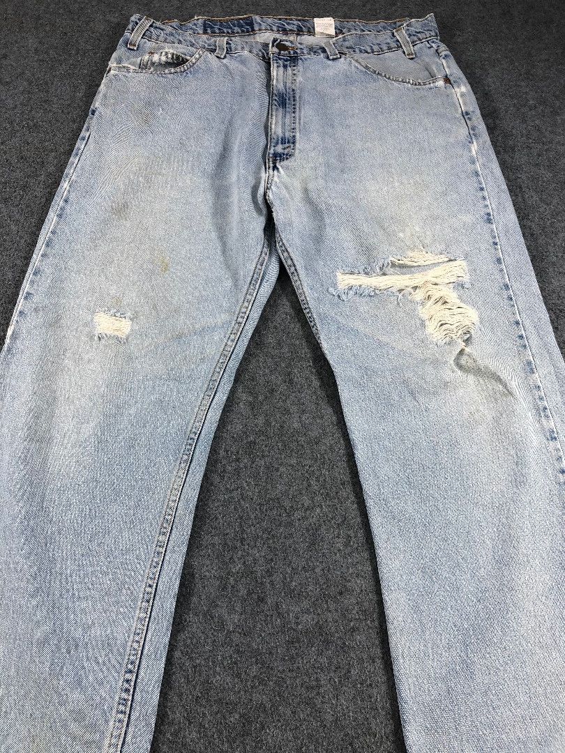 Levi's Vintage Light Wash Levis 505 Jeans-JM774 Size US 36 / EU 52 - 3 Thumbnail