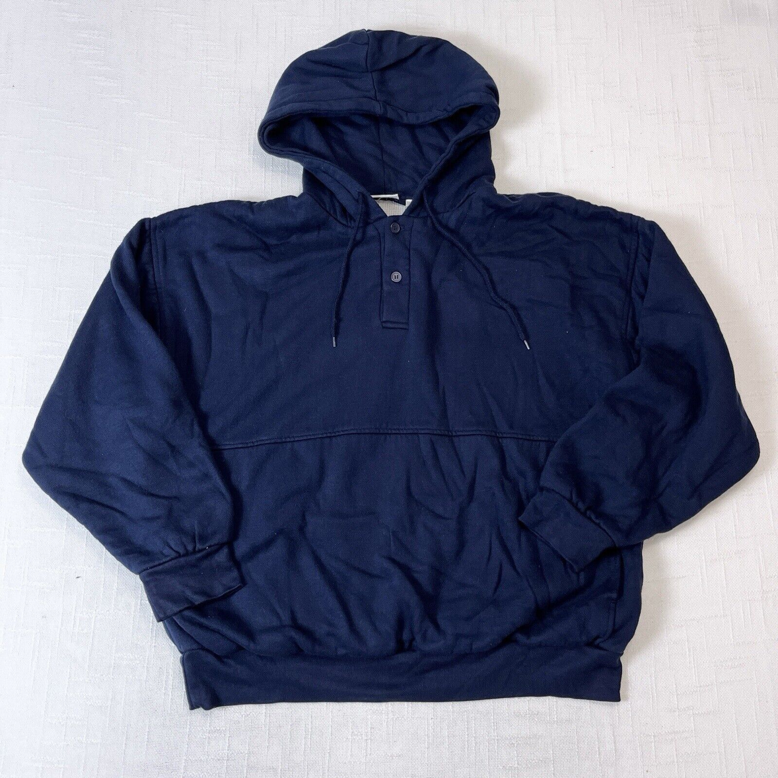 80's〜90's old gap henley neck hoodie トップス 90s OLD GAP Henley