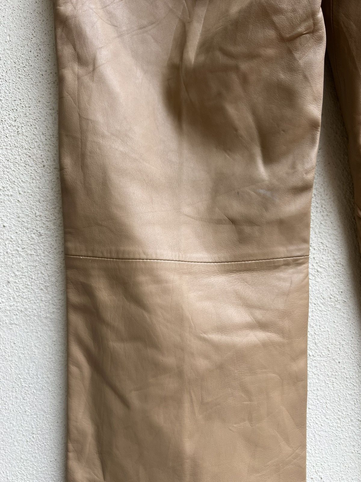 Gaultier Homme Objet Gaultier Homme Objet Sheepskin Leather Pant Size US 29 - 15 Thumbnail