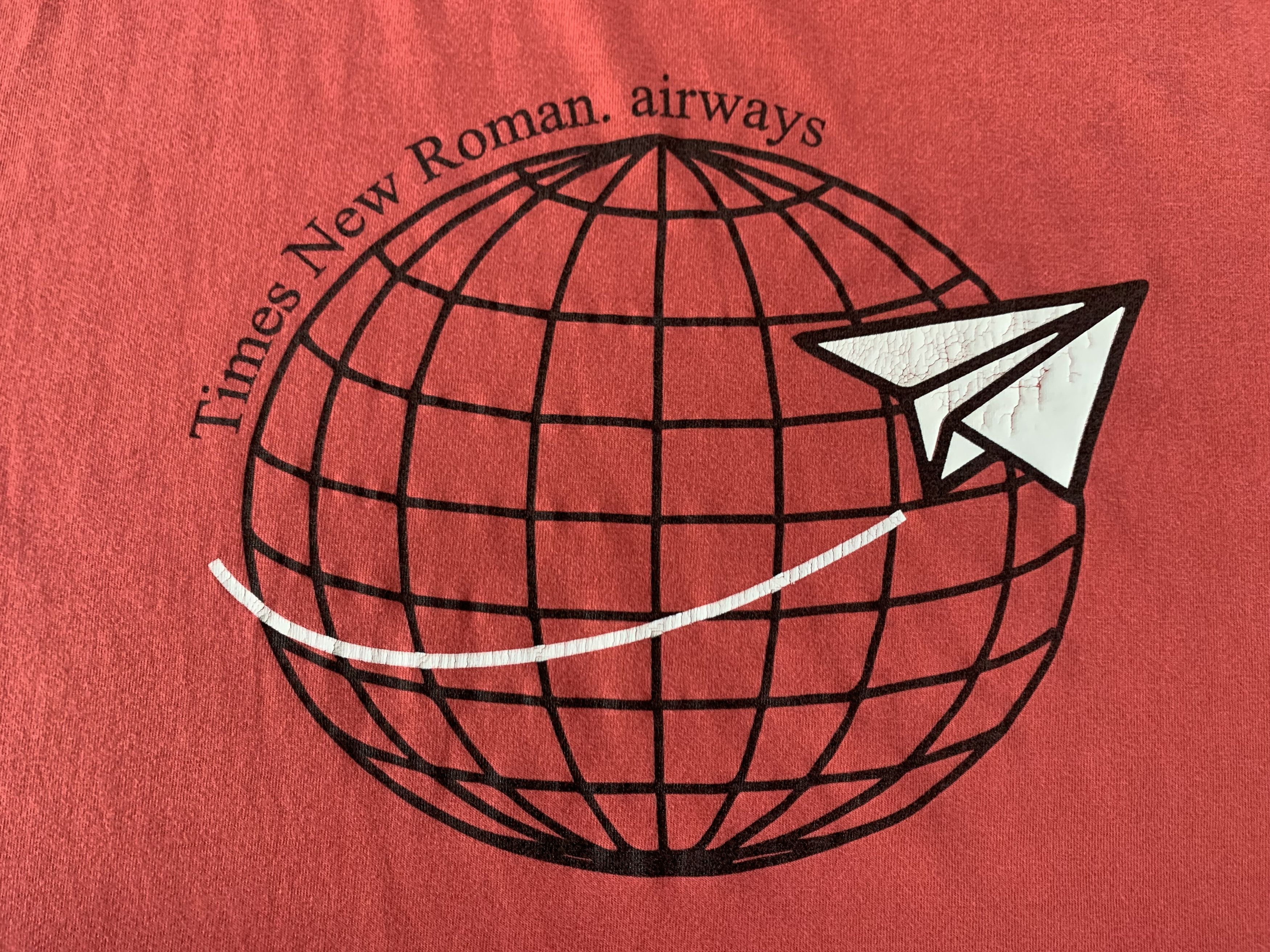 Other Times New Roman Airways Printed T-Shirt Size US M / EU 48-50 / 2 - 4 Thumbnail