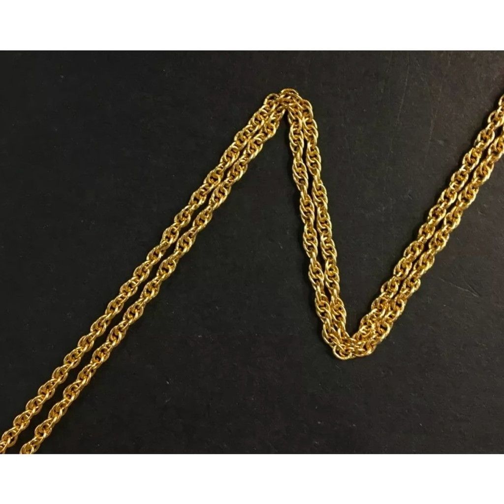 Givenchy Givenchy gold and crystal G logo necklace Size ONE SIZE - 8 Thumbnail