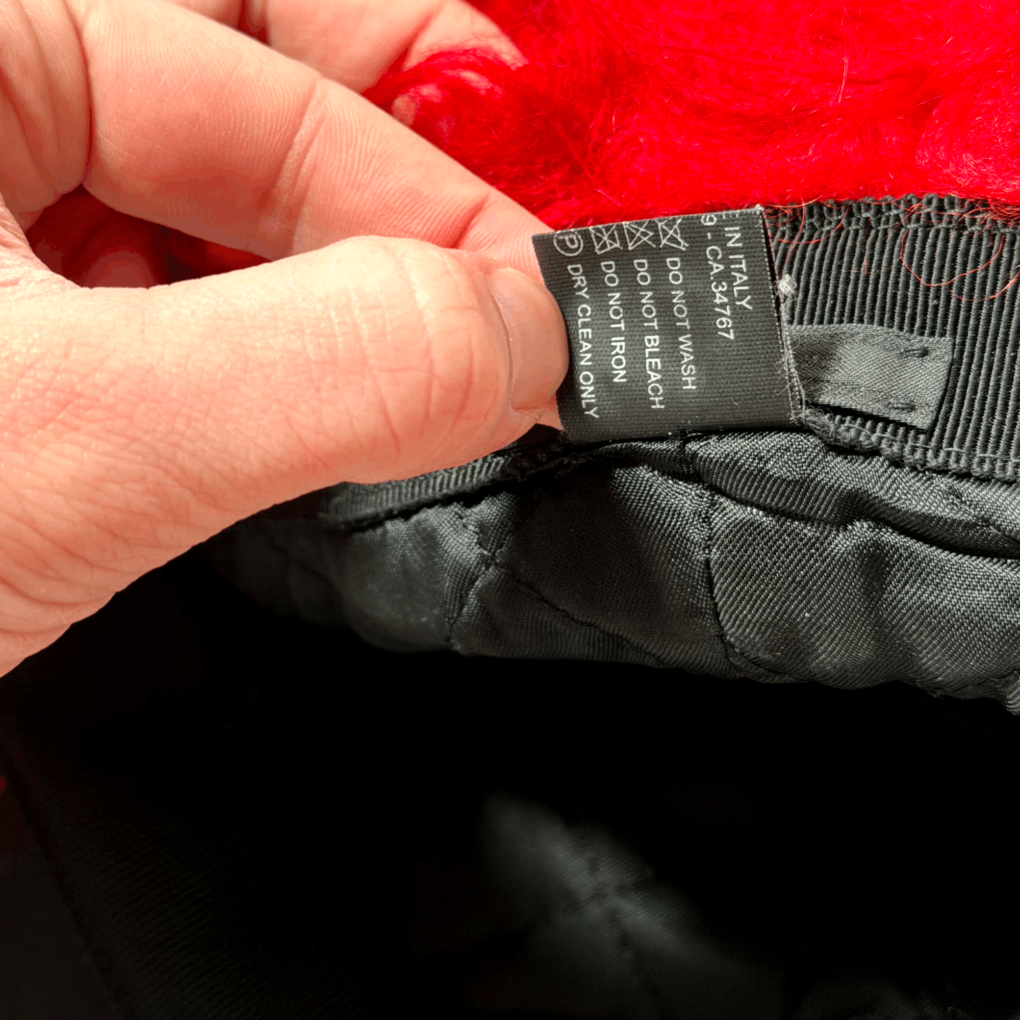 Prada Prada Fur Logo Hat Size ONE SIZE - 6 Thumbnail