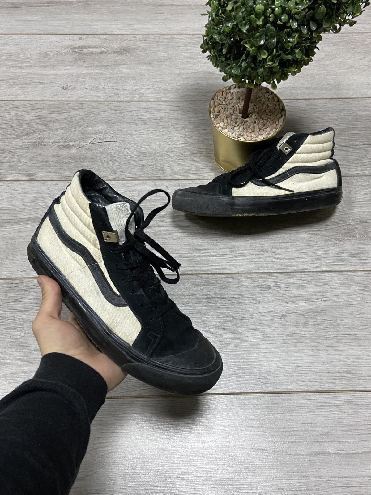 ALYX VANS ハイカットスニーカー ブラック sk8