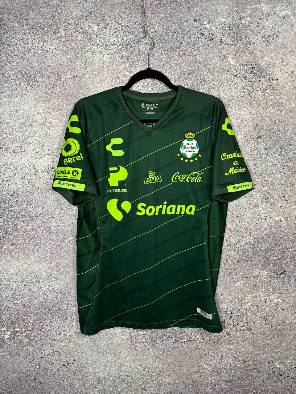 Vintage Vintage Santos Laguna 2019/20 Charly Soccer Jersey Size US M / EU 48-50 / 2 - 1 Thumbnail