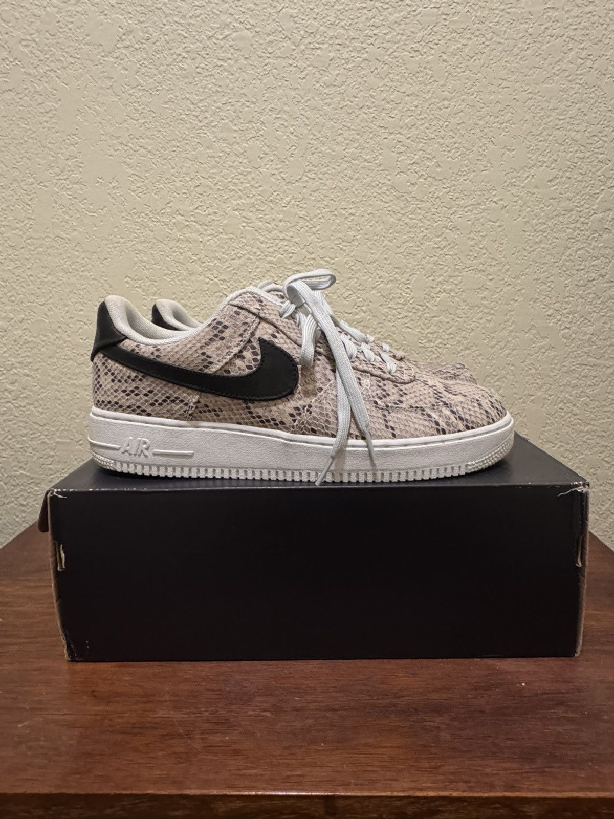 Nike Nike Air Force 1 Low “Snakeskin” (2019) Size US 11 / EU 44 - 6 Thumbnail