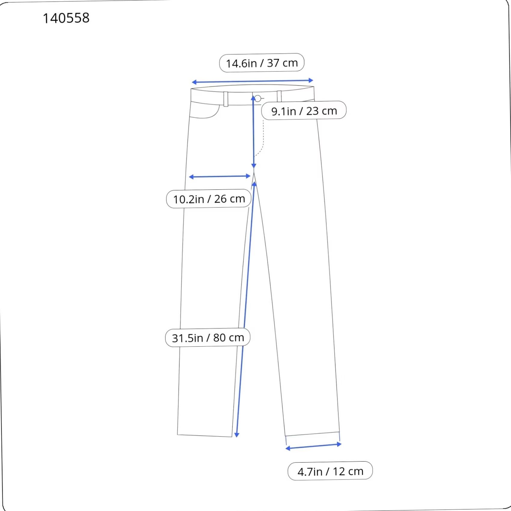 Levi's LEVI'S 710 Super Skinny Jeans Women's W31/L32 Blue Zip Fly Logo Fade Effect Size 24" / US 00 / IT 34 - 3 Thumbnail