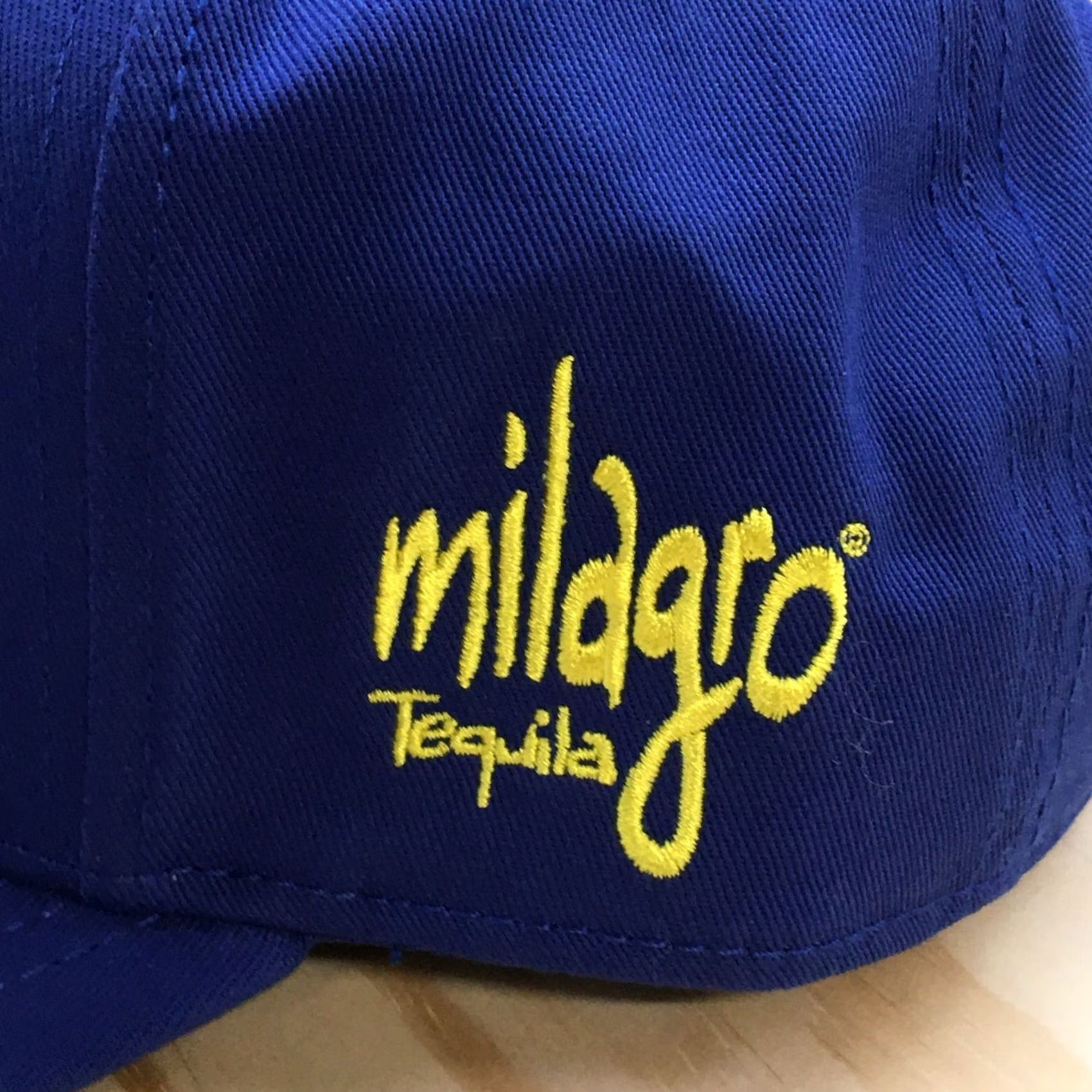 Vintage Otto Milagro Snapback Hat Mens Blue One Size Flat Brim Embroidered Logo Size ONE SIZE - 5 Thumbnail