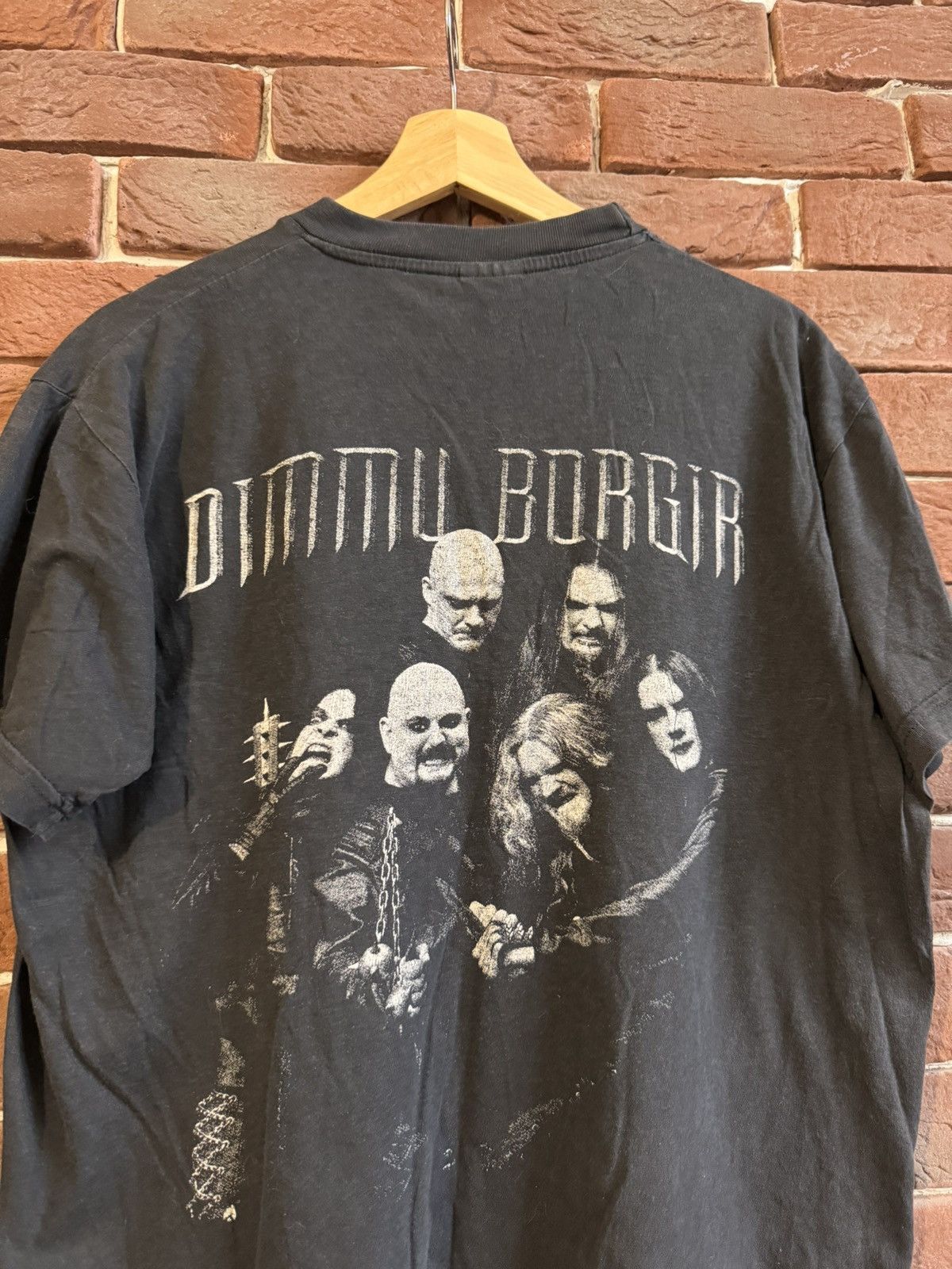 Band Tees Rare Vintage Dimmu Borgir 00s Metal Band T-Shirt Death Cult Size US M / EU 48-50 / 2 - 6 Thumbnail