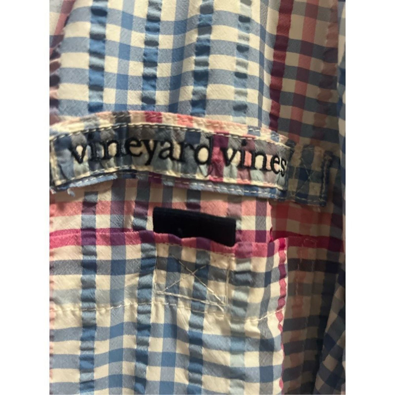 Vineyard Vines Vineyard Vines Men's Gingham Harbor Shirt SIZE M Size US M / EU 48-50 / 2 - 5 Thumbnail