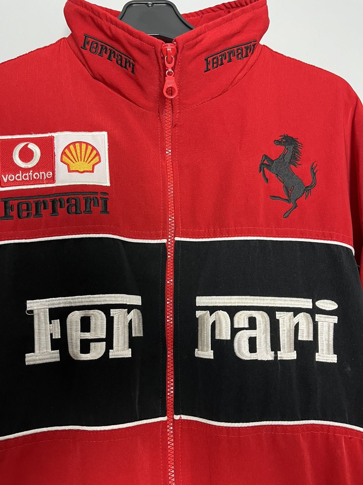Vintage ferrari racing jacket F1 Michael Schumacher rare y2k