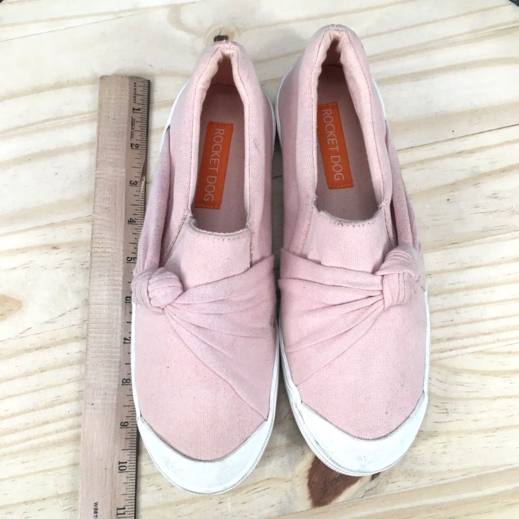 Vintage Rocket Dog Shoes Womens Casual Slip-On Sneakers Pink Round Toe Low Top Size 7.5 Shoes Womens Casual Slip-On Sneakers Pink Round Toe Low Top Size M / US 6-8 / IT 42-44 - 6 Thumbnail