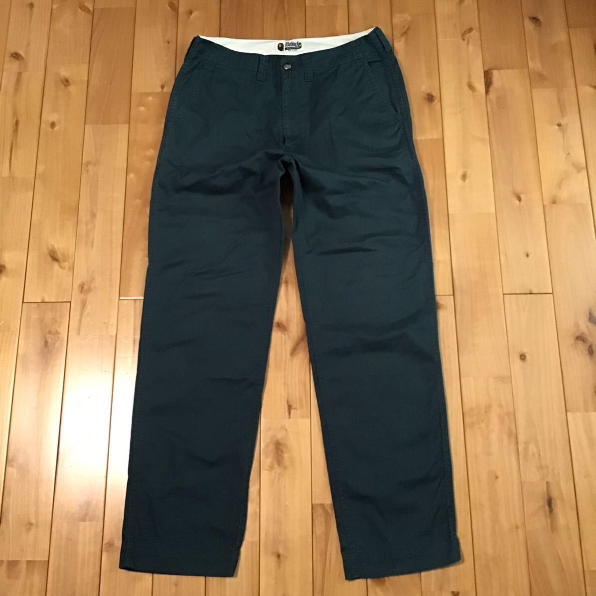 Bape × Nigo BAPE Nap Milo Pants Dark Green a bathing ape NIGO ★size M Size US 32 / EU 48 - 2 Thumbnail